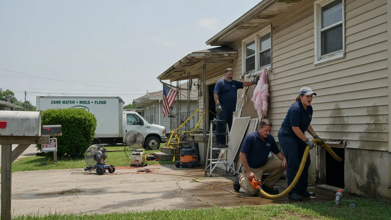 Water Damage Repair in Kismet, KS near me